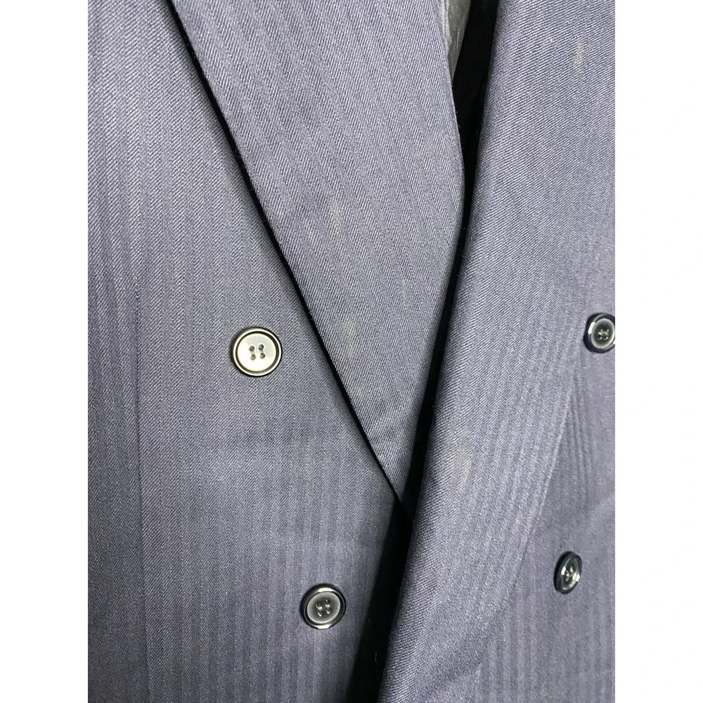 Brioni Men's Battaglia 100% Wool Blazer Blue Size 45‎ *read*